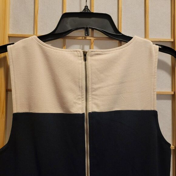 41 Hawthorn Womens Sleeveless Lined Color Block Dress Sz S - Picture 7 of 10